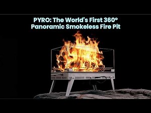 Kickstarter: PYRO, All Fire. No Smoke. The World's First 360°Titanium Pit