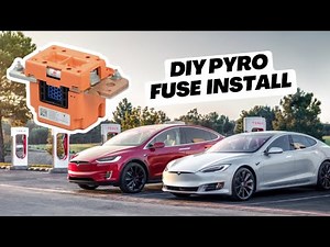 2017 Tesla Model S Pyrofuse Replacement + Programming with Toolbox – Salvage Rebuild