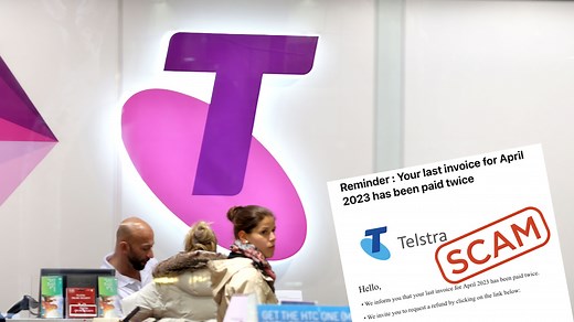 Telstra customers told to watch out for 'refund' email