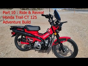 Ride & Reveal 2022 Honda Trail CT 125 Part 10 #hondatrail125 #honda90 #hondact125 #enduro #motovlog