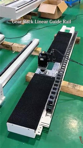 Factory Demo - Gear and Rack Linear Guide
