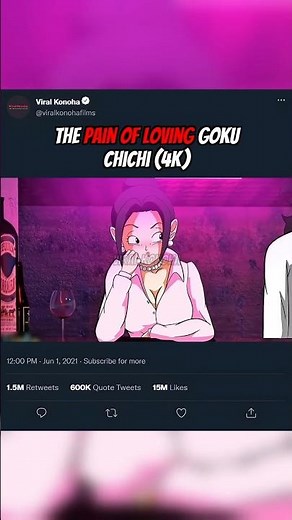 The Pain of Loving Goku - Chichi (4K) | #goku #dragonballz #dragonballlegends