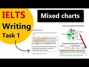How I Got Band 9 in IELTS Writing Task 1 — Mixed Charts Made Easy!