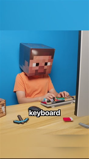 I Turned my Keyboard into #minecraft Part 3 🤪