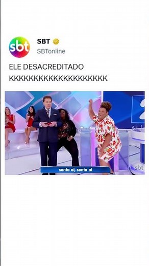 Jojo: 😜💃🎉 Silvio: 🤨😐