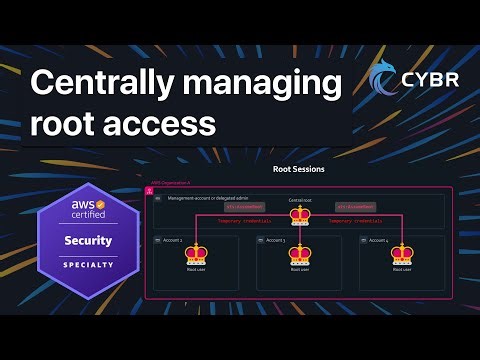 Centrally managing root access - AWS SCS-C03 (Lesson 8)