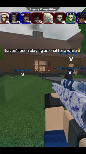 Improving My Skills in Roblox Arsenal