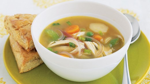Feeling Under the Weather? Warm Up With Our Hearty Ginger Chicken Soup