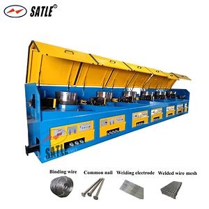 [Hot Item] Servo Direct Drive Wire Drawing Machine for Spring/Bead/PC Strand/Bind/Stainless Wire with High Speed Cooper Coating