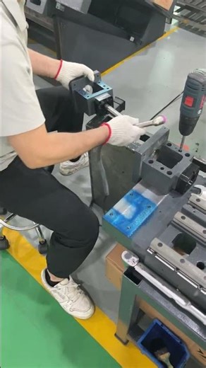 Grinding of Swiss CNC Lathe Motor Mounts: Preparatory Work Before Installation #cnclathe