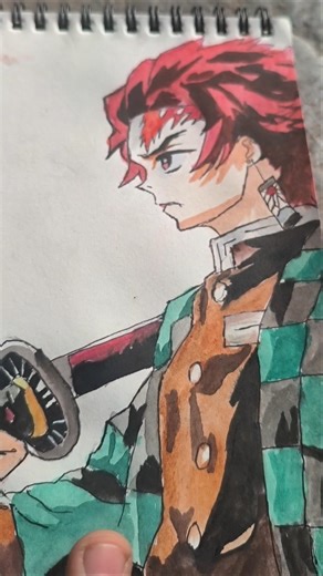 How to Draw Tanjiro (Step by Step)