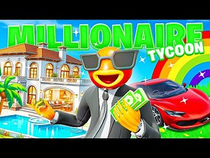 GUIDE MILLIONAIRE TYCOON MAP FORTNITE CREATIVE - ALL 4 VAULT CODE LOCATIONS, BECOME MILLIONAIRE