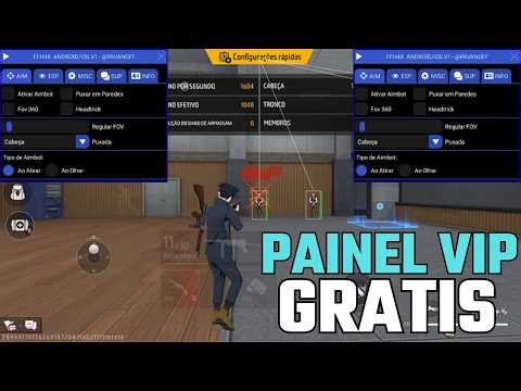 PAINEL MOD MENU FFH4X ⭐ XIT ANDROID E IOS LINK DIRETO ANT BAN MEDIAFIRE
