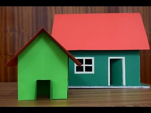 How to make a Paper House | Easy and Simple Paper Craft