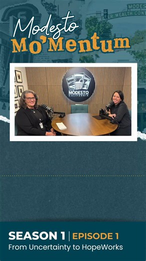 Hear from Mayor Sue Zwahlen in the City of Modesto’s new podcast: Modesto Mo’Mentum! Catch the full episode, “From Uncertainty to HopeWorks” on June 1st 2026!#cityofmodesto #ourcityourfuture #modestomomentumpodcast