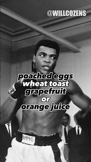 Muhammad Ali WORKOUT and DIET