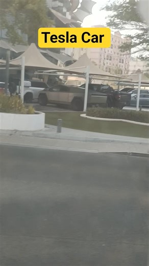 Tesla Car Automatic Driving 😯 #tesla #car #qatar #trending #love #tipsntricks