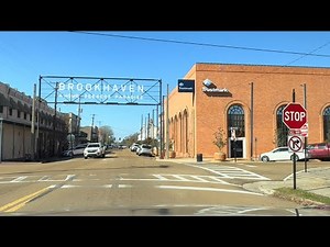 Explore Brookhaven MS via Dash Cam Tour