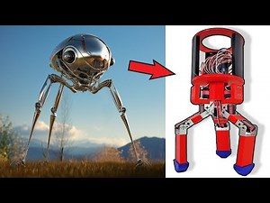 Could Alien Tripods really walk Robot