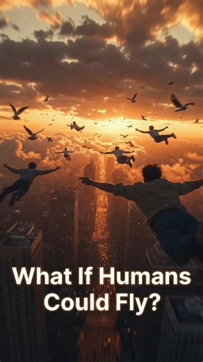 What Happens If Humans Could Fly? | Life in the Sky Explored