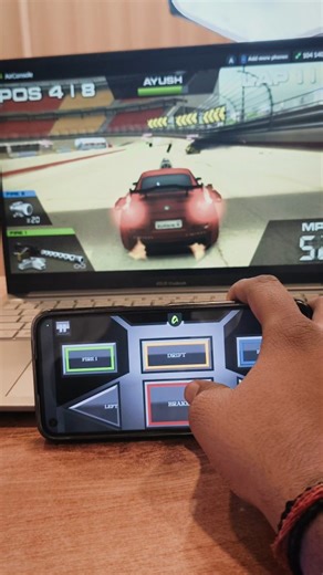 Digital Marketing | AI | Growth on Instagram: "Remote Control Game with phone & Laptop Remote Control Game, Game, Entertainment, Video game, controller #videogame #entertainment #funtimes #viralreels #playing"