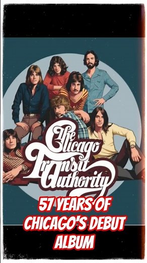 On April 28th, 1969, The Chicago Transit Authority (Chicago) released their debut album. #chicago