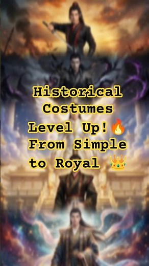 Evolution of Historical Costumes in Top Chinese Fantasy Dramas 👘✨Which Era Looks Best?😍#cdramaedit
