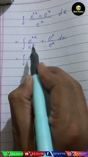 Basic Integration of Exponential function||