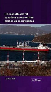 US eases Russia oil sanctions as war on Iran continues