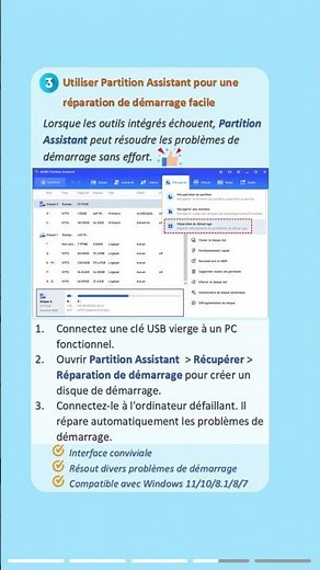 La réparation automatique n'a pas pu réparer votre PC ?