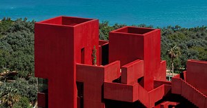 bofill taller de arquitectura's fortress-like resort cascades down albanian coastline mountains