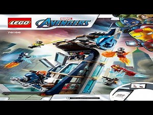 LEGO instructions - Super Heroes - 76166 - Avengers Tower Battle
