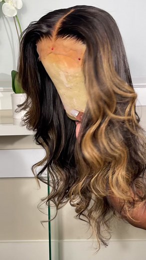 Quick chunky highlight tutorial Toner Formula: @Matrix Tonal Control 7na 8vg 9v (equal parts) with 10vol #wigtok #wigtutorial #wigcolor #wigcolortutorial #chunkyhighlights #foilyage #haircolortutorial #wighowto #colorhowto #colorideas #blackgirlhairideas