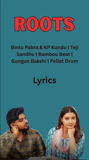 Roots - (Lyrics) #lyrics #song #haryanvisong #desi #haryanvi #haryana