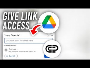 🔗 How To Give Access To Google Drive Link (2024) 🔗