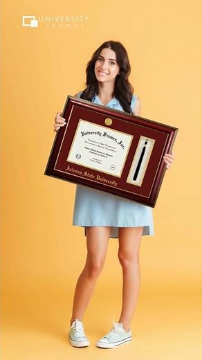 Custom diploma frames made just for you!