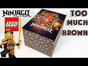 LEGO Ninjago COLE Too Much Brown DIY