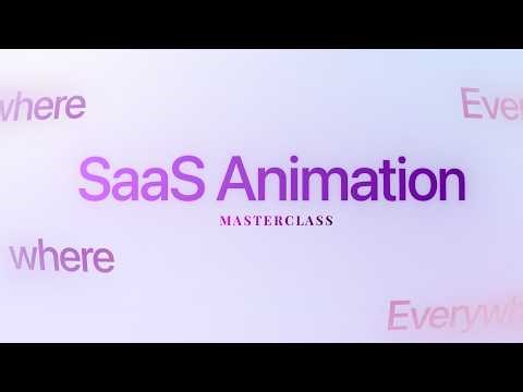 Master SaaS Animation like Vedu Boi in After Effects | Full Tutorial