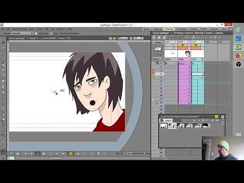 OPENTOONZ How to use the SKELETON tool and Plastic Tool
