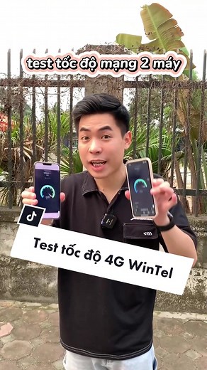 Test tốc độ 4G WinTel