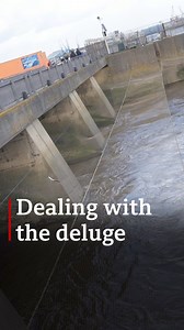 90K views · 395 reactions | It was 'all hands to the pumps' in Cardiff Bay when Storm Dennis hit | BBC Wales News | Facebook