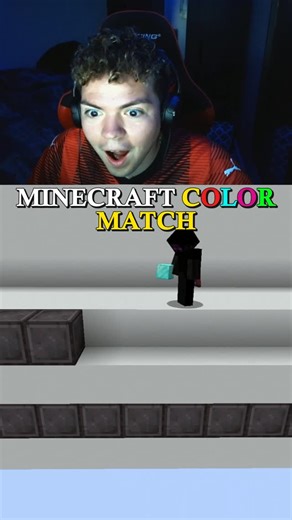 krustydavid ☁️ | THE CRAZIEST FIRST GUESS 🤯🎨 (minecraft color match) #reels #minecraft #minecraftmemes | Instagram