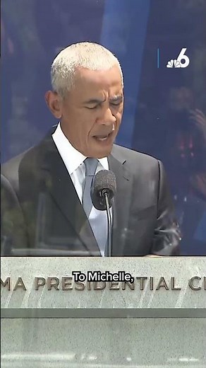 Obama reacts to Michelle’s moving speech at center opening