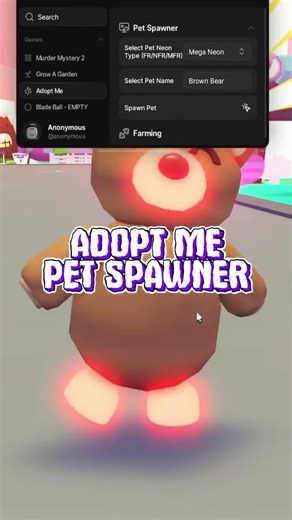 🐾 DARK SPAWNER 🐾 BEST Pet Spawner | Adopt Me Script