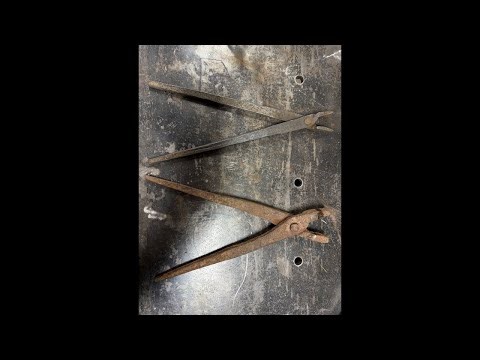 Electronically to clean rust off old tools, part two ￼