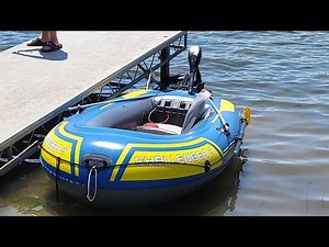 Attaching A Trolling Motor To Small Inflatable boat/Intex Challenger 2