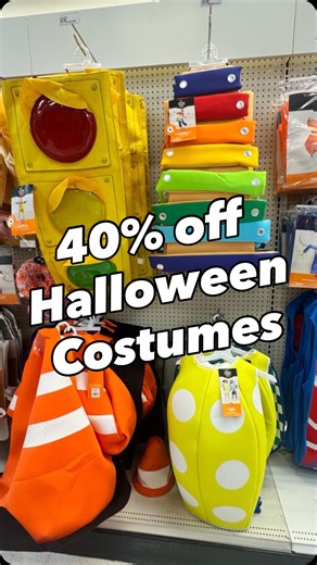 👻 Target’s Halloween costumes are 40% off this week! 🎃 Whether you’re going spooky, funny, or cute, now’s the time to grab your costume before the good ones are gone! Comment COSTUME and we’ll send you the details! @target | Hip2Save