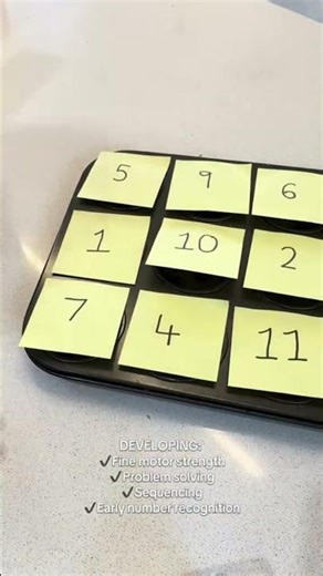 Muffin Tin Surprise Baby Activity