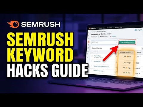 How to improve keyword research with SEMrush - Full Guide