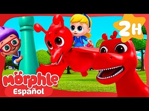 Jugando al escondite con dinosaurios | Mila y Morphle en Español | Dibujos animados